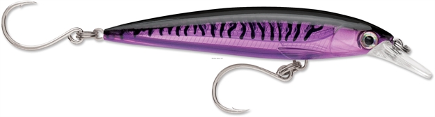 Picture of Rapala X-Rap Long Cast 14, Slashbait, Sinking, 1-7/8 Oz, 5-1/2", 4-5 Ft, #5/0 Hooks, Purple Mackrel