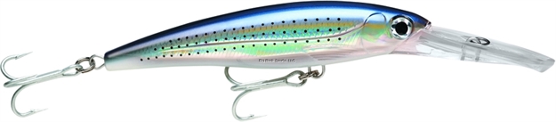 Picture of Rapala X-Rap Magnum 30, Trolling, Deep Diver, 6 1/4", 2 1/2 Oz, Spotted Minnow, Floating