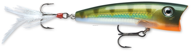 Picture of Rapala X-Rap Pop Topwater Lure, 2 3/4", 3/8 Oz, Yellow Perch, Floating