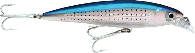 Picture of Rapala X-Rap Saltwater 12, Slashbait, 4 3/4", 3/4 Oz, Spotted Minnow, Suspending