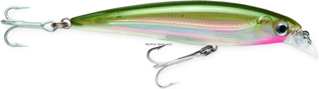 Picture of Rapala X-Rap Saltwater 8, Slashbait, 3 1/8", 1/4 Oz, Olive Green, Suspending