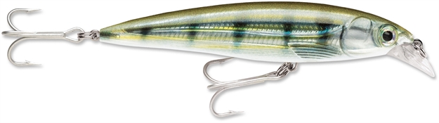Picture of Rapala X-Rap Saltwater 8, Slashbait, Suspending, 1/4 Oz, 3-1/8",  3-5 Ft, #6 Hooks, Pinfish
