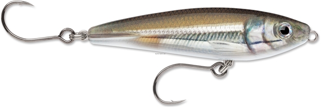 Picture of Rapala X-Rap Saltwater Subwalk 7, Subsurface,  7/16 Oz, 2-3/4", 0-2 Ft, #1/0 Hooks, Mangrove Minnow