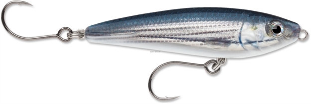 Picture of Rapala X-Rap Saltwater Subwalk 7, Subsurface,  7/16 Oz, 2-3/4", 0-2 Ft, #1/0 Hooks, Mullet