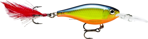 Picture of Rapala X-Rap Shad, 2 1/2", 5/16 Oz, Hot Steel, Suspending