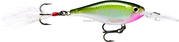 Picture of Rapala X-Rap Shad, 2 1/2", 5/16 Oz, Olive Green, Suspending