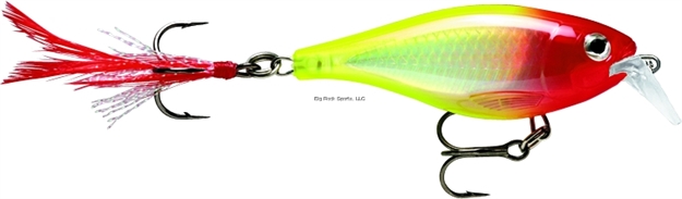 Picture of Rapala X-Rap Shad Shallow, 2 1/2", 5/16 Oz, Clown, Suspending
