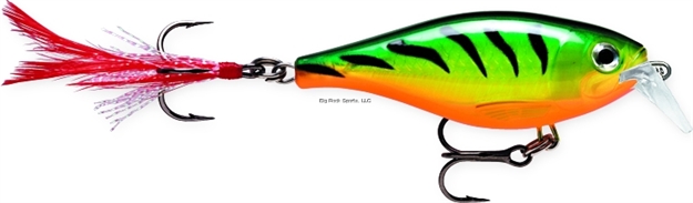 Picture of Rapala X-Rap Shad Shallow, 2 1/2", 5/16 Oz, Firetiger, Suspending