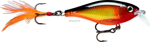 Picture of Rapala X-Rap Shad Shallow, 2 1/2", 5/16 Oz, Gold, Suspending