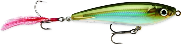 Picture of Rapala X-Rap Subwalk, 3 1/2", 5/8 Oz, Moss Back Shiner, Sinking