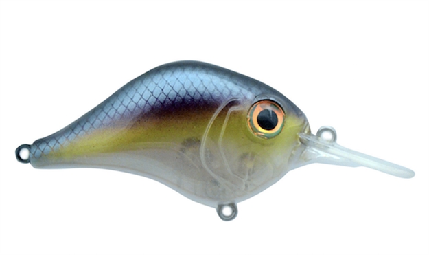 Picture of Rat-L-Trap Lures Mr-6 1/2Oz Mid-Range Crankbait, Floating-Diving Model, 0-6 Ft, #4 Hooks, 2.25" IN Length, Threadfin Shad AMR698