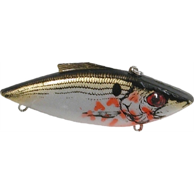 Picture of Bill Lewis Rat-L-Trap Shad/Shiner Lipless Crankbait, 3", 1/2 Oz, Bleeding Shiner, Sinking RT-37 051875120379