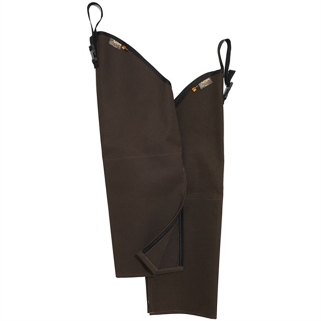 Picture of  Boyt Harness 9001Brhr Rattlers Chaps 1000D Nylon Brown Husky 30" Chaps Adjustable Straps 789816102145