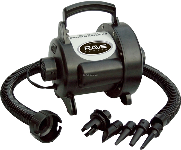 Picture of Rave Sports High Speed Inflator/Deflator, 3.0 Psi, 48 Cfm, 120 Vac, W/Adaptors