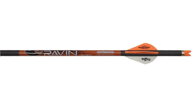 Picture of Ravin Crossbows Xbow Arrow Carbon W/2" Offset Vanes 400Gr .003" 6Pk* R138