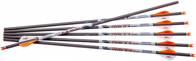 Picture of Ravin Crossbows Xbow Arrow Premium Carbon W/2" Vane .001" 6Pk* R139