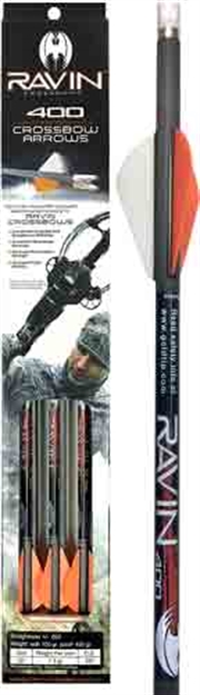 Picture of Ravin Crossbows Xbow Arrow Carbon W/2" Offset Vanes 6Pk