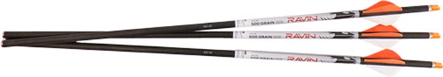 Picture of Ravin Crossbows Xbow Arrow Premium Match Grade 500Gr Lighted .001" 3Pk
