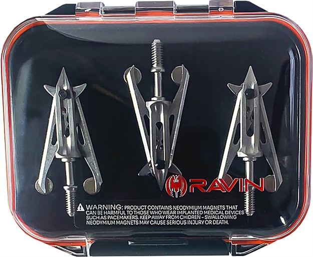 Picture of  Ravin Crossbows R109 Broadhead  Black/Clear