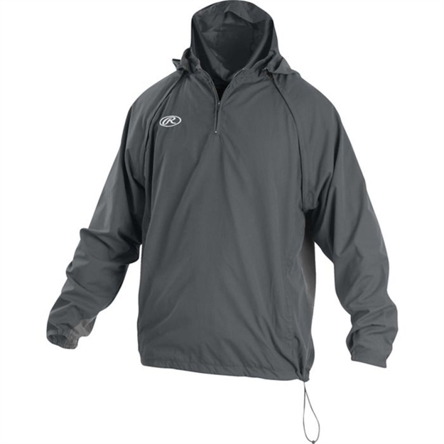 Picture of Rawlings Adult Triple Threat Jacket Gray X-Large