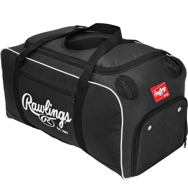 Picture of Rawlings Covert Baseball OR Softball Bat Duffel Bag-Black