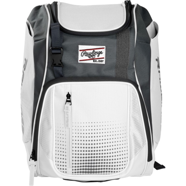 Picture of Rawlings Franbp Players Backpack-White