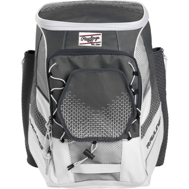 Picture of Rawlings Implse Players Backpack-White