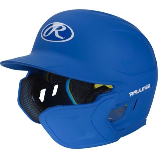 Picture of Rawlings Mach Ext Batting Helmet-Royal-Sr-Rh