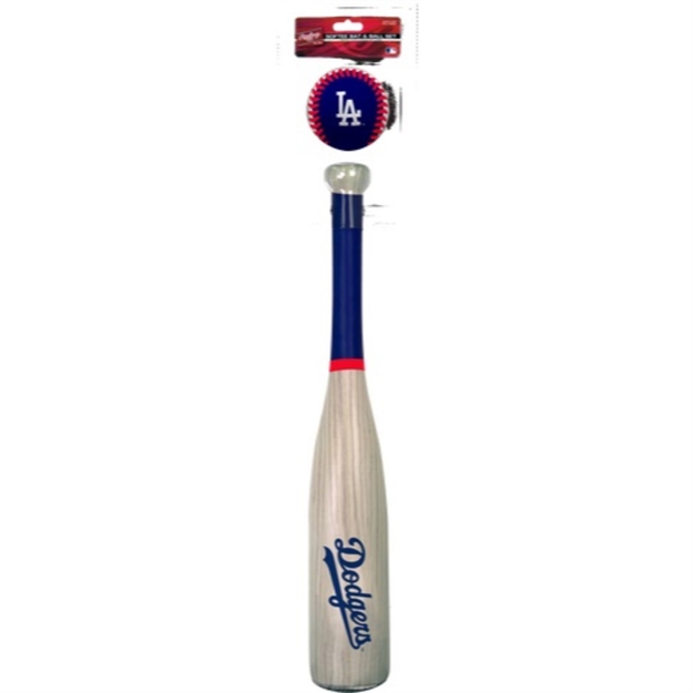 Picture of Rawlings Mlb LA Dodgers Grand Slam Softee Bat And Ball Set