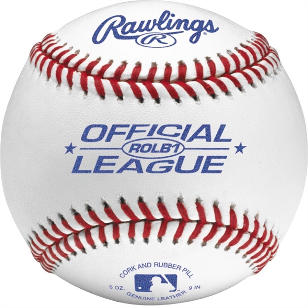 Picture of Rawlings Official League Competition Grade Baseball-Dozen