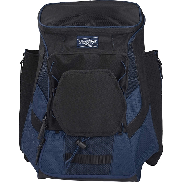 Picture of Rawlings R600 Player's Baseball Backpack Navy