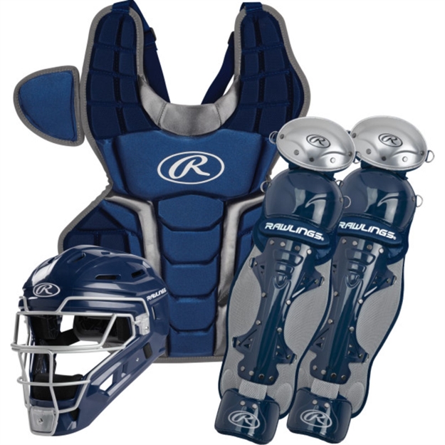 Picture of Rawlings Renegade Catchers Set Ages 12-15 Navy-Silver