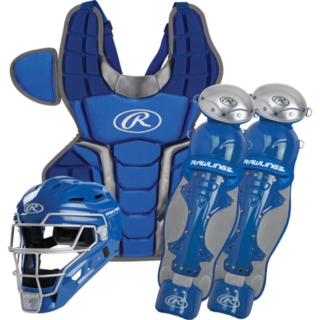 Picture of Rawlings Renegade Catchers Set Ages Under 12 Royal-Silver