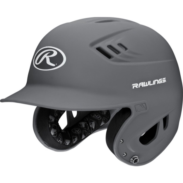 Picture of Rawlings Velo Series Senior Batting Helmet Matte Graphite