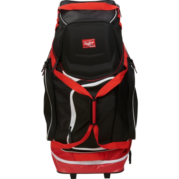 Picture of Rawlings Wheeled Equipment Bag - Scarlet