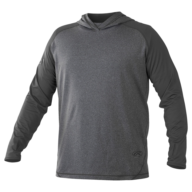 Picture of Rawlings Youth Hurler Lightweight Hoodie Dark Gray Medium