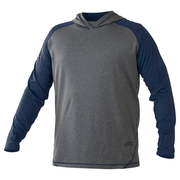 Picture of Rawlings Youth Hurler Lightweight Hoodie Navy Medium