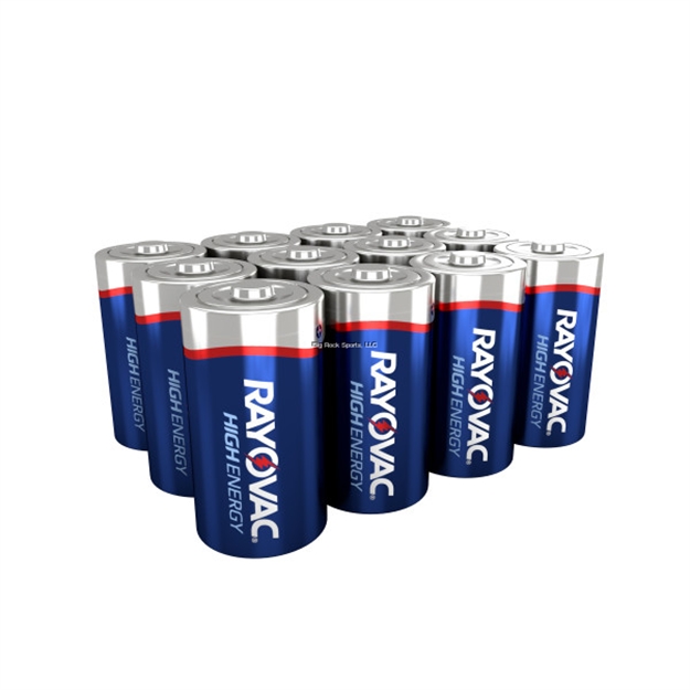 Picture of Ray O Vac High Energy Alkaline D Batteries 12 Pack Pro Pack