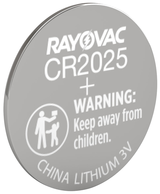 Picture of Rayovac Cr2025-1G Cr2025  3 Volt Coin 165 Mah