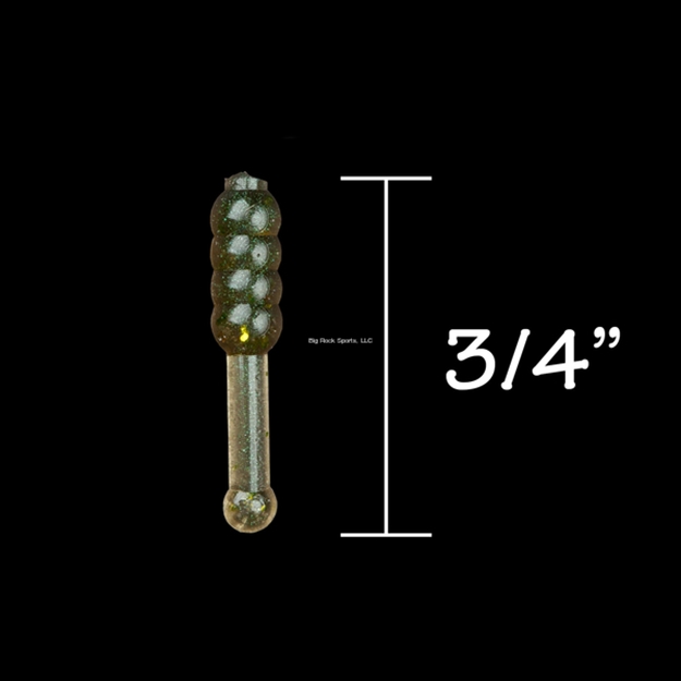 Picture of Rbm Jigs Ball Tail Floppy Body Soft Plastic - Arkansas Shiner W/Gold Fleck, 3/4" Length, 1 Pack - 10 PC