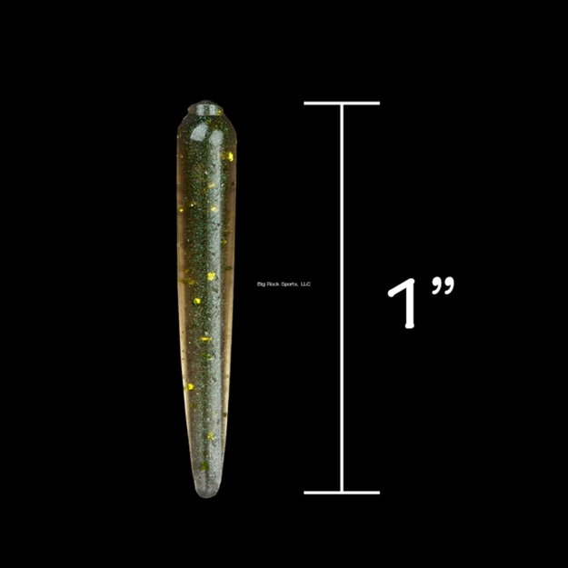 Picture of Rbm Jigs Blood Worm Floppy Body Soft Plastic - Arkansas Shiner W/Gold Fleck, 1" Length, 1 Pack - 10 PC