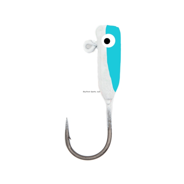 Picture of Rbm Jigs Blue Ice - 2 PK UV + Glow Steelhead (1/16 Oz) Jigs - Size 6 Hook