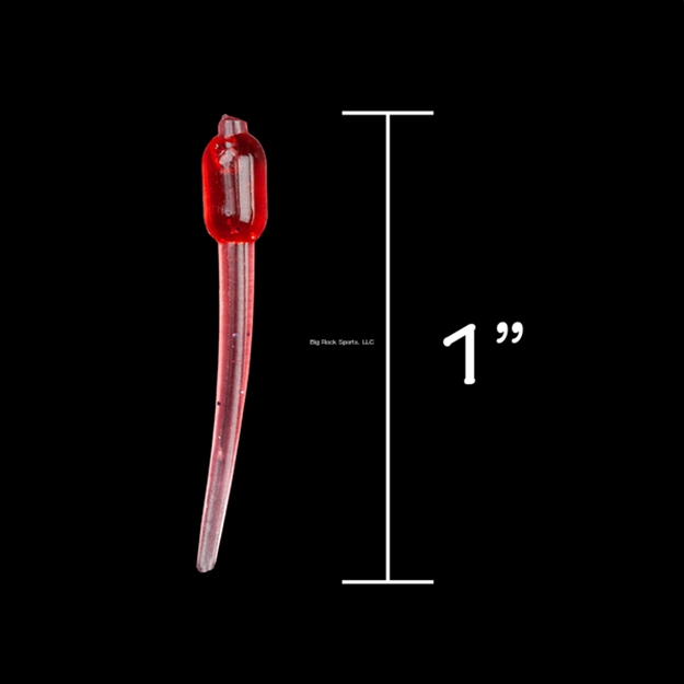 Picture of Rbm Jigs Ice Stinger Floppy Body Soft Plastic - Red Bug W/Red Fleck, 1" Length, 1 Pack - 10 PC