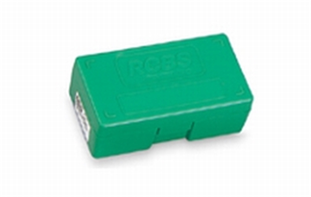 Picture of  Rcbs 86905 Ammo Box  For Medium Pistol Green Plastic