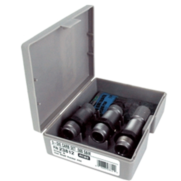 Picture of Rcbs Carbide 3-Die Set , Group B, 500 S&W Roll Crimp 23812