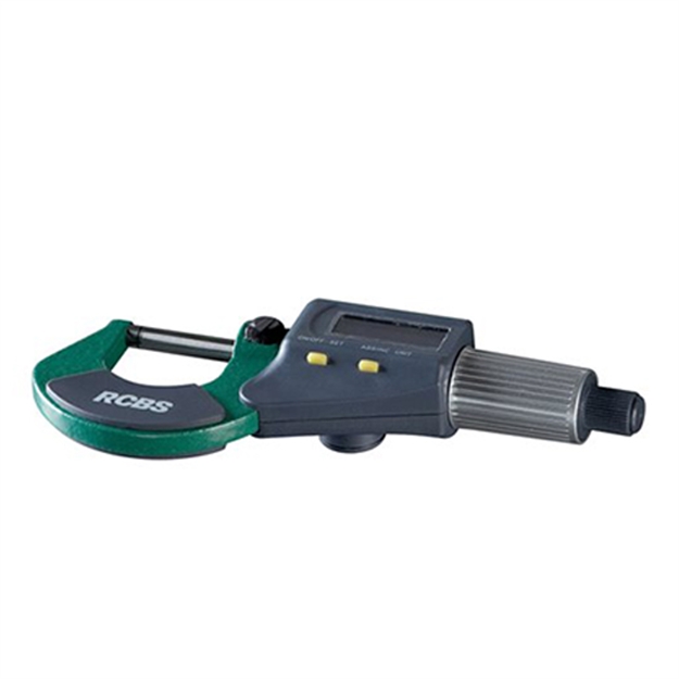 Picture of Rcbs 87320 Electronic Ditgital Micrometer Multi-Caliber 0 -1"/0 - 25Mm Range 076683873200