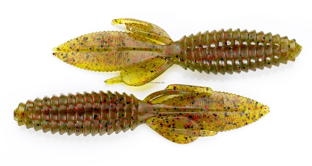 Picture of Reaction Double Wide Beaver Creature Bait, 5.2", Watermelon Red, 6/Pack