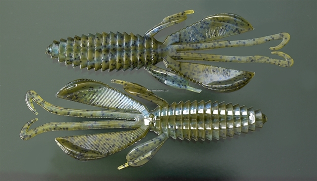 Picture of Reaction Kinky Beaver Creature Bait, 5", Magic Craw Swirl, 7/Pack