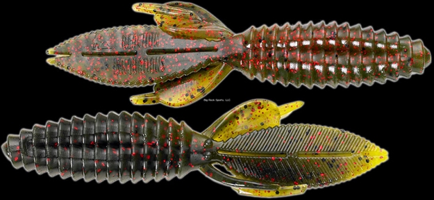 Picture of Reaction Smallie Beaver Creature Bait, 3 1/2", California 420, 10/Pack