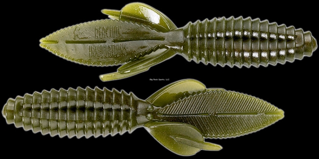 Picture of Reaction Smallie Beaver Creature Bait, 3 1/2", Road Kill, 10/Pack